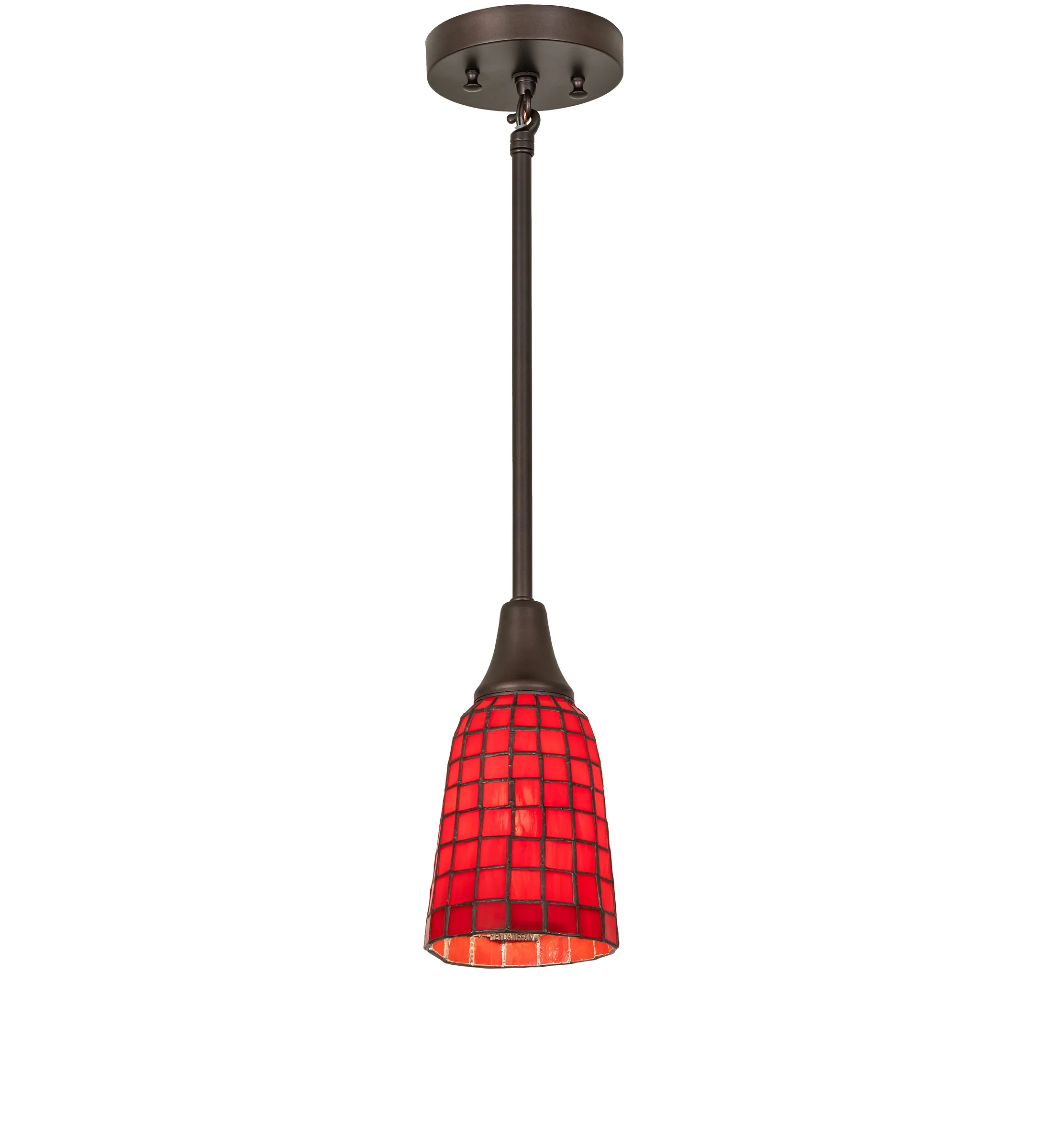 5" Wide Terra Roja Mini Pendant