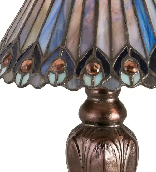 The Tiffany Jeweled Peacock by Meyda Lighting - Image 4