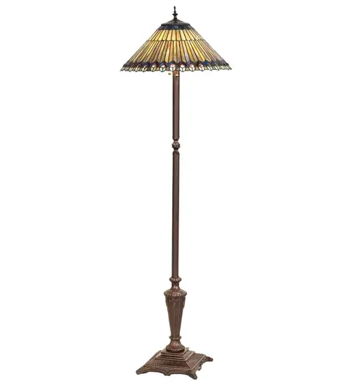 The Tiffany Jeweled Peacock by Meyda Lighting - Image 2