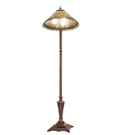 The Tiffany Jeweled Peacock by Meyda Lighting - Image 6