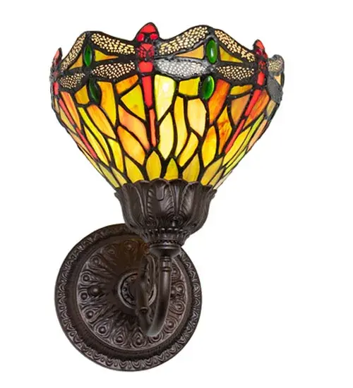 The Meyda Tiffany - Tiffany Hanginghead Dragonfly by Meyda Lighting - Image 4