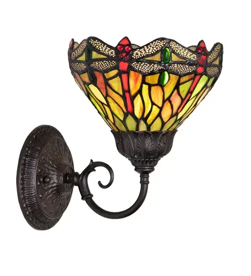 The Meyda Tiffany - Tiffany Hanginghead Dragonfly by Meyda Lighting - Image 7