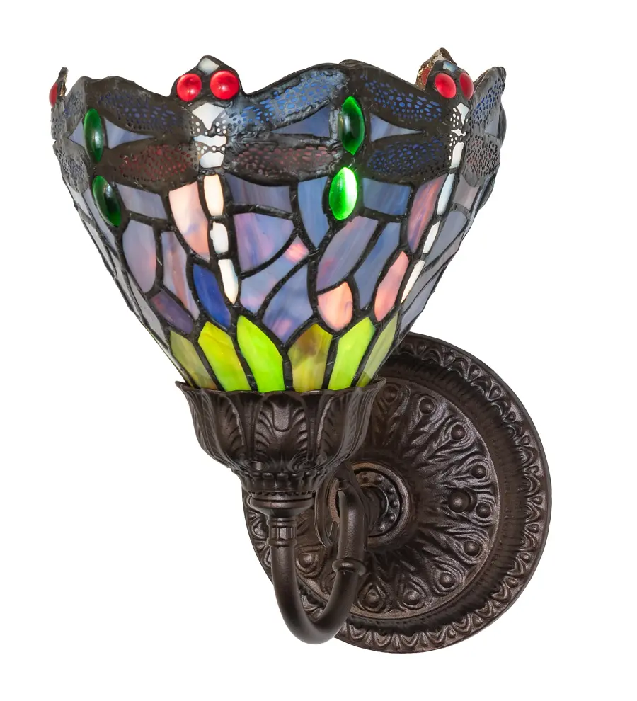 The Meyda Tiffany - Tiffany Hanginghead Dragonfly by Meyda Lighting - Image 1