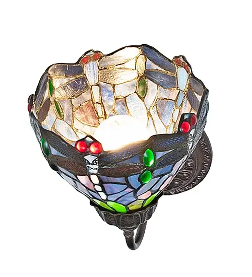The Meyda Tiffany - Tiffany Hanginghead Dragonfly by Meyda Lighting - Image 4