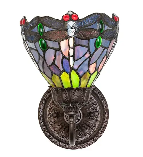 The Meyda Tiffany - Tiffany Hanginghead Dragonfly by Meyda Lighting - Image 5