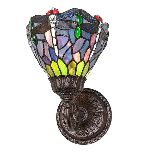 The Meyda Tiffany - Tiffany Hanginghead Dragonfly by Meyda Lighting - Image 6
