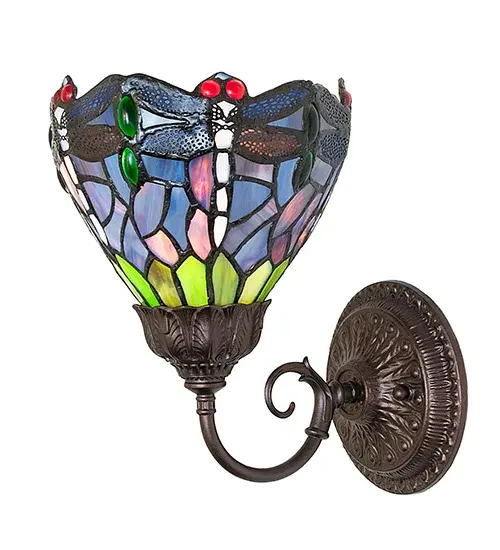 The Meyda Tiffany - Tiffany Hanginghead Dragonfly by Meyda Lighting - Image 8
