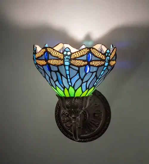 The Tiffany Dragonfly by Meyda Lighting - Image 1