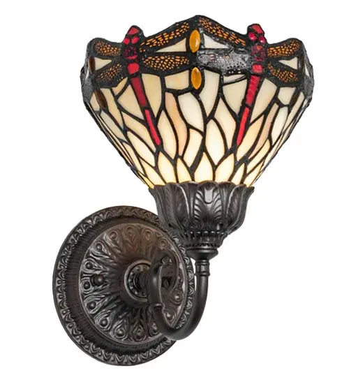 The Meyda Tiffany - Tiffany Hanginghead Dragonfly by Meyda Lighting - Image 4