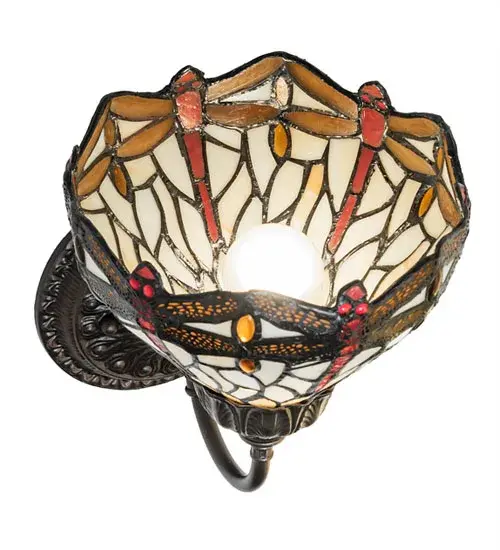The Meyda Tiffany - Tiffany Hanginghead Dragonfly by Meyda Lighting - Image 6