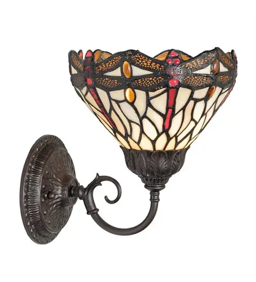 The Meyda Tiffany - Tiffany Hanginghead Dragonfly by Meyda Lighting - Image 8