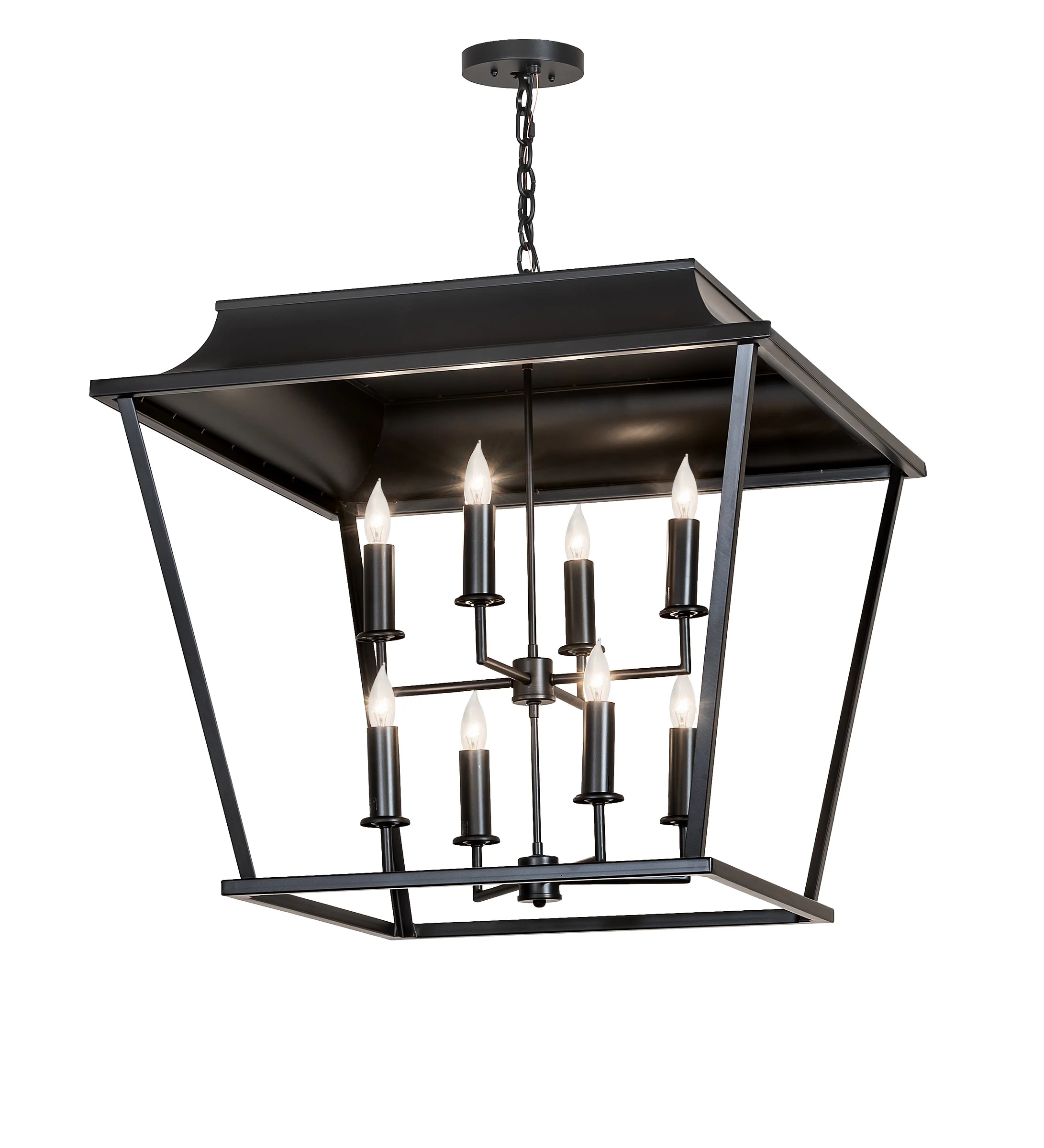 32" Square Bastille Omega Pendant