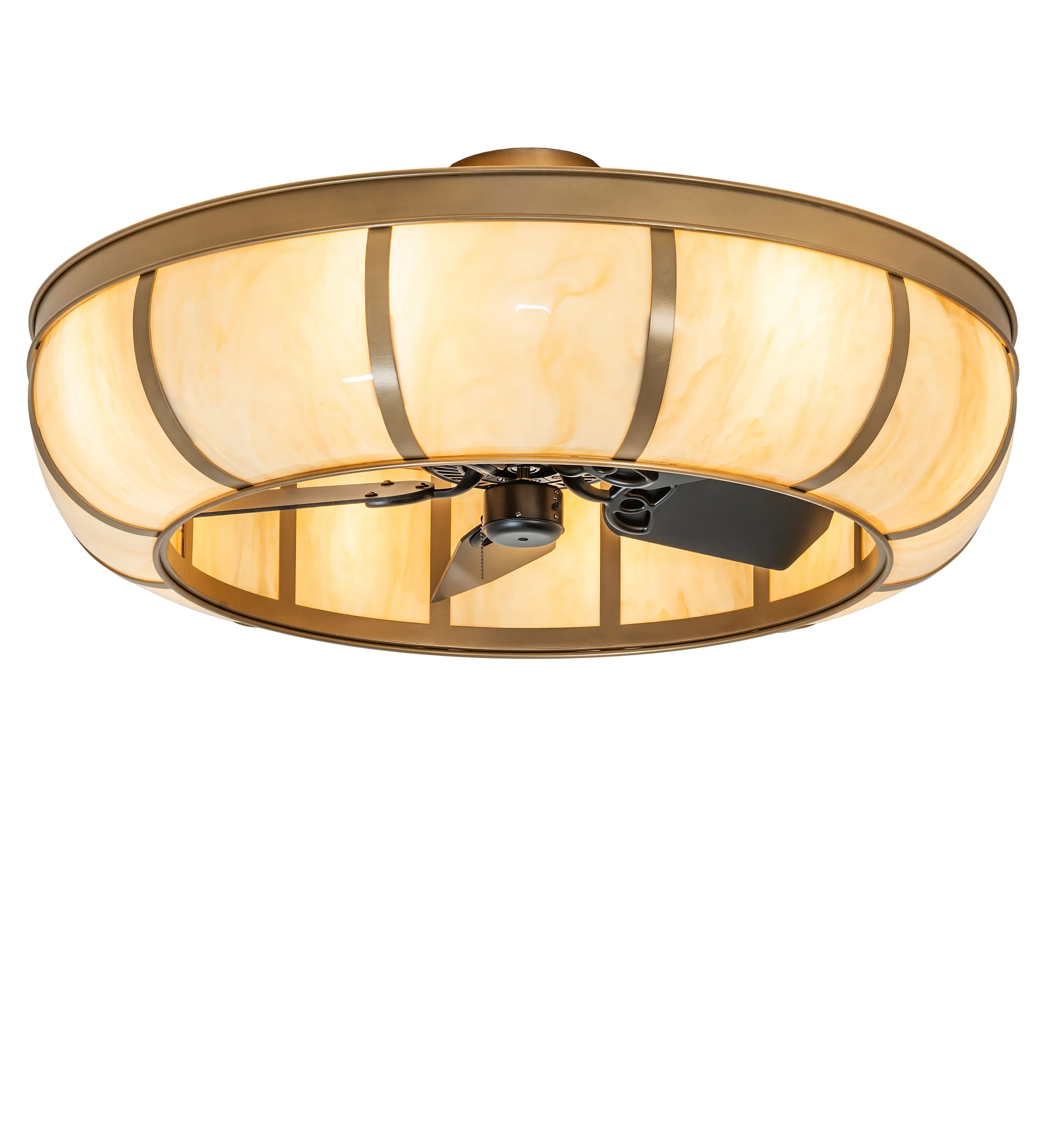 Prime Eight Light Chandel-Air in Gold Metallic Oiled Bronze