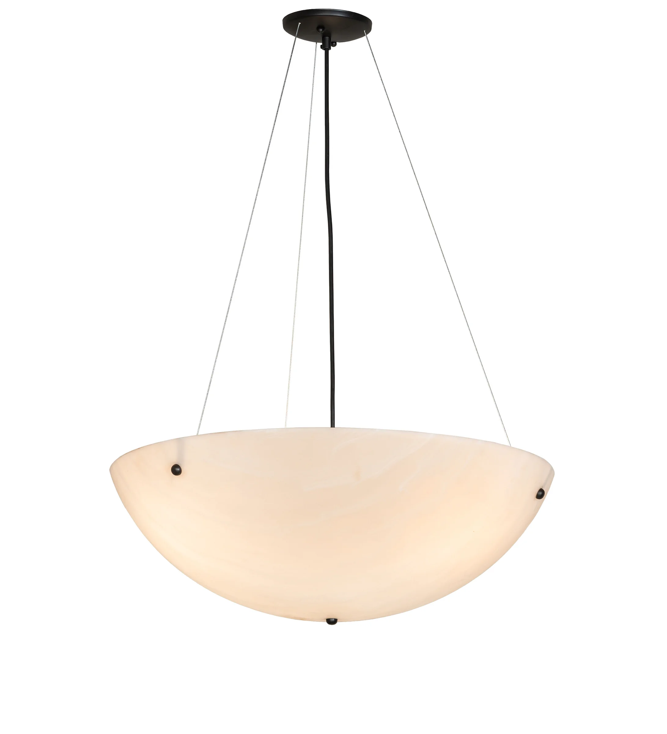 Cypola Three Light Pendant in Solar Black