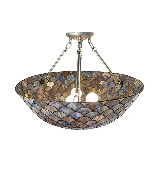 The Meyda Tiffany - Tiffany Fishscale by Meyda Lighting - Image 4