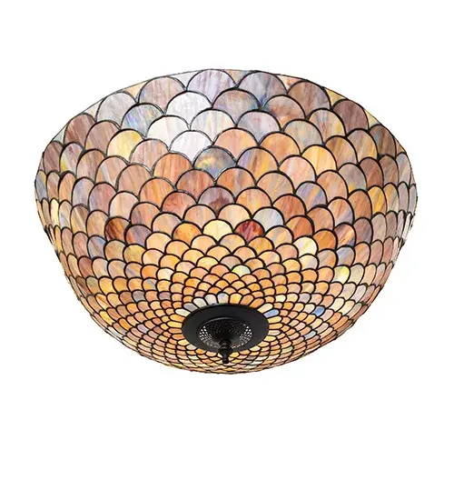 The Meyda Tiffany - Tiffany Fishscale by Meyda Lighting - Image 6