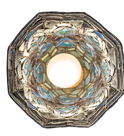 The Tiffany Peacock Feather by Meyda Lighting - Image 7