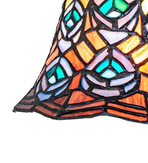 The Tiffany Peacock Feather by Meyda Lighting - Image 8
