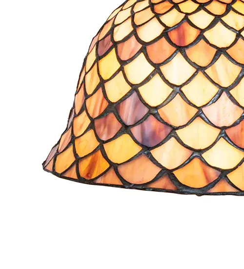 The Meyda Tiffany - Tiffany Fishscale by Meyda Lighting - Image 8