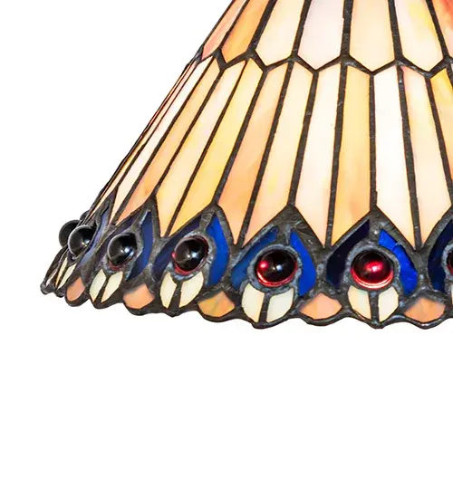 The Tiffany Jeweled Peacock by Meyda Lighting - Image 8