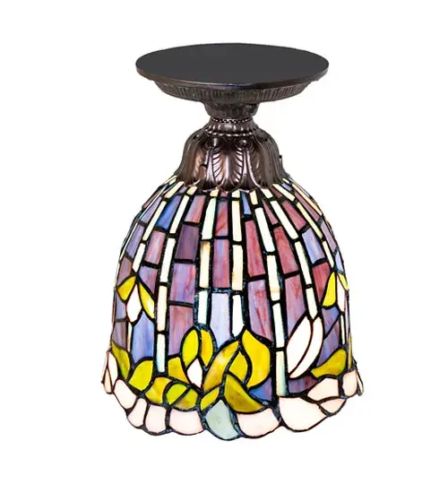 The Tiffany Flowering Lotus by Meyda Lighting - Image 4