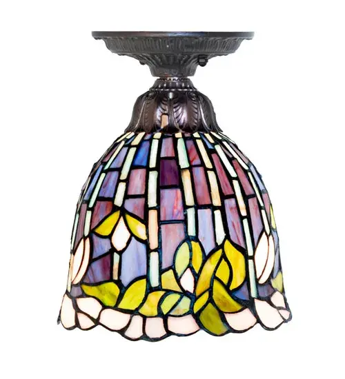 The Tiffany Flowering Lotus by Meyda Lighting - Image 5