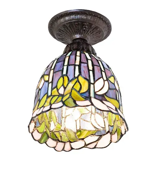 The Tiffany Flowering Lotus by Meyda Lighting - Image 6