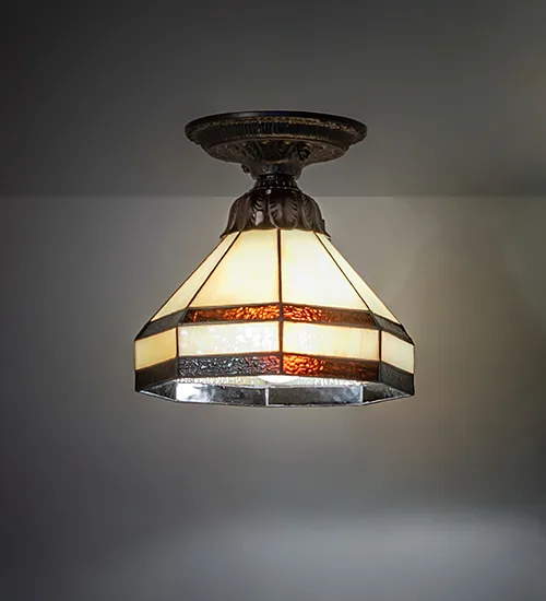 8" Wide Topridge Flushmount