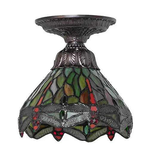 The Tiffany Hanginghead Dragonfly by Meyda Lighting - Image 3