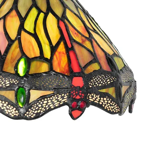 The Tiffany Hanginghead Dragonfly by Meyda Lighting - Image 8