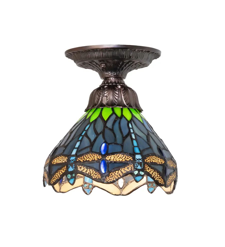 The Meyda Tiffany - Tiffany Hanginghead Dragonfly by Meyda Lighting - Image 1