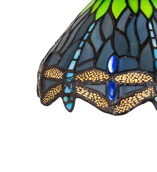 The Meyda Tiffany - Tiffany Hanginghead Dragonfly by Meyda Lighting - Image 8
