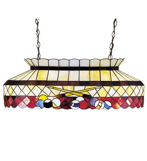The Burgundy Billiard by Meyda Lighting