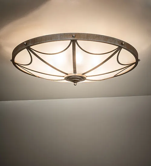 41" Wide Carousel Semi-Flushmount