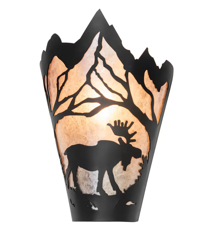 The Meyda Tiffany - Moose At Dawn by Meyda Lighting - Image 1