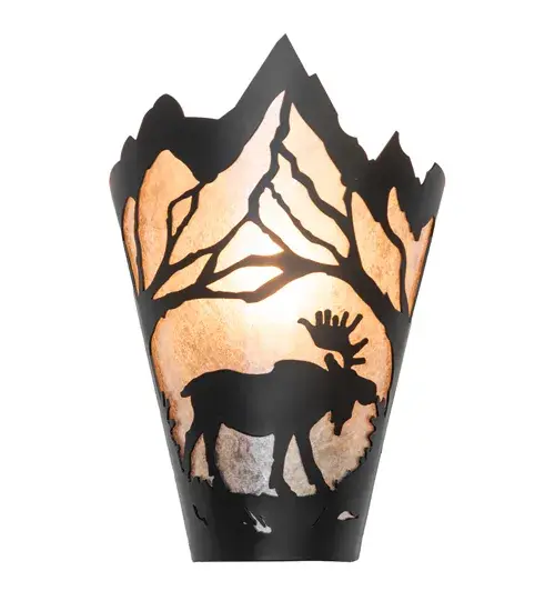 The Meyda Tiffany - Moose At Dawn by Meyda Lighting - Image 5