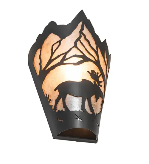The Meyda Tiffany - Moose At Dawn by Meyda Lighting - Image 6