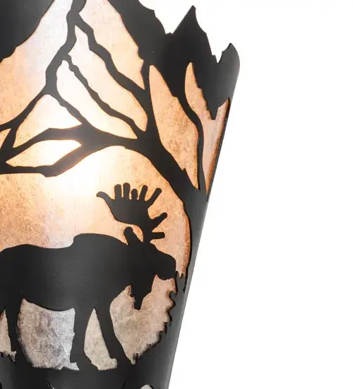 The Meyda Tiffany - Moose At Dawn by Meyda Lighting - Image 7