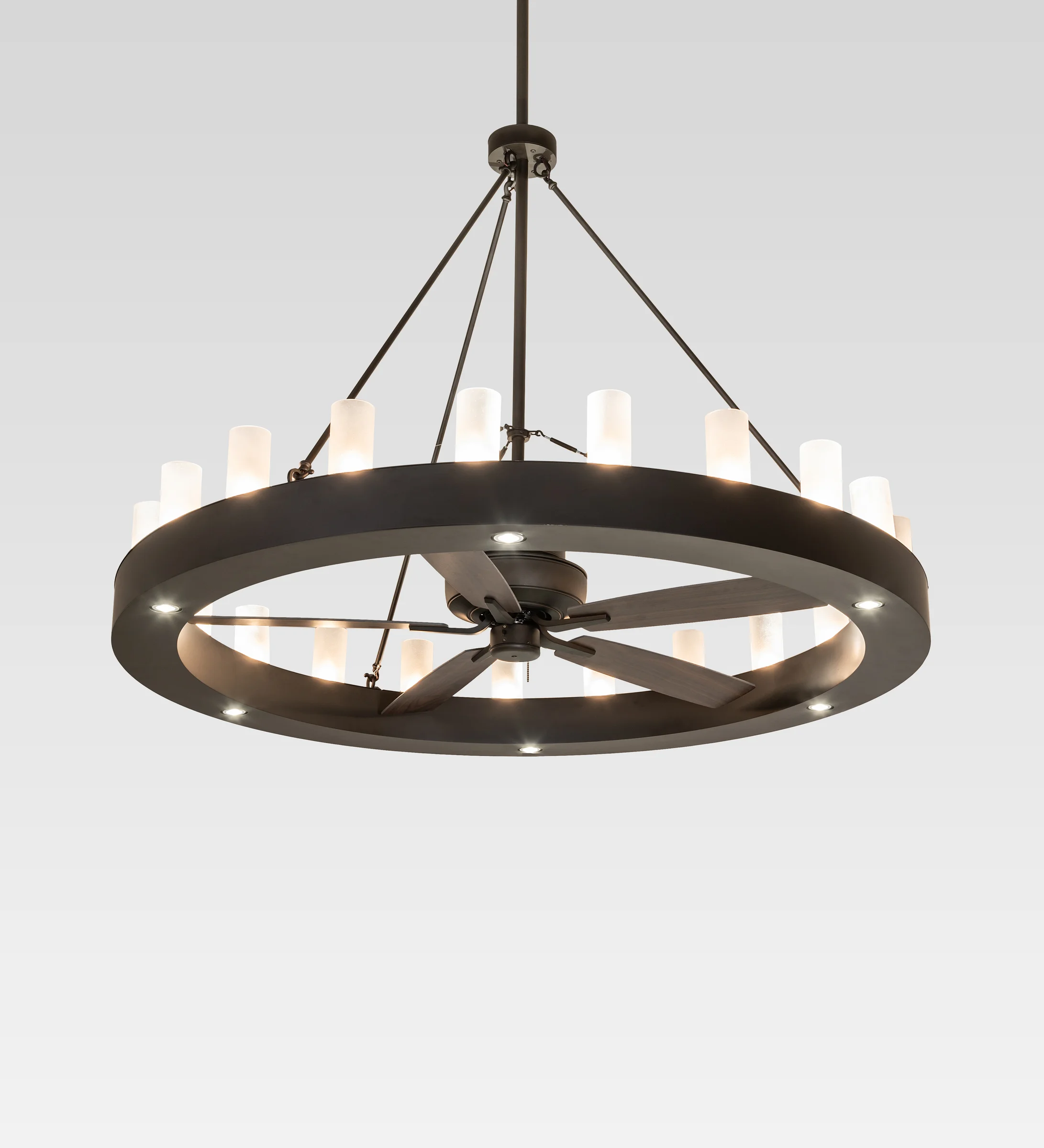 Loxley LED Chandel-Air in Oil Rubbed Bronze