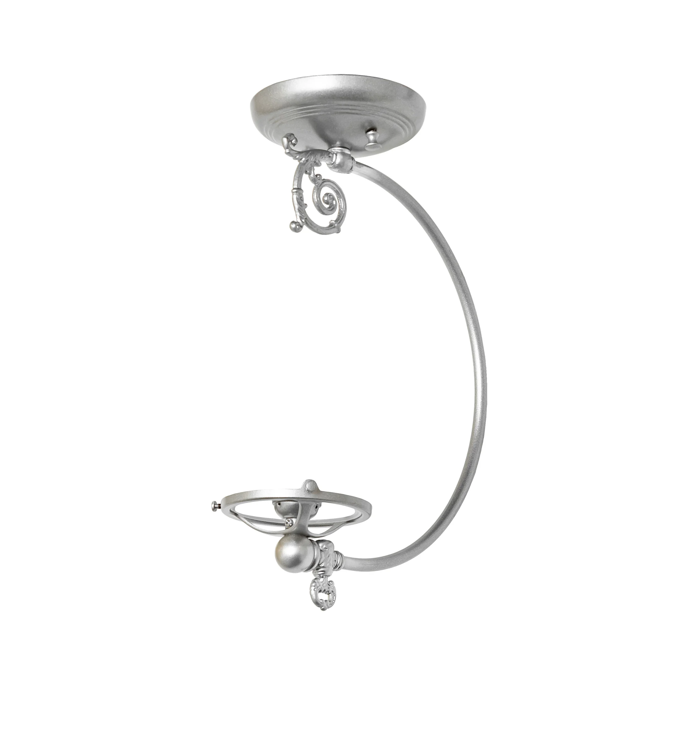 5" Wide Gas Reproduction Semi-Flushmount Hardware