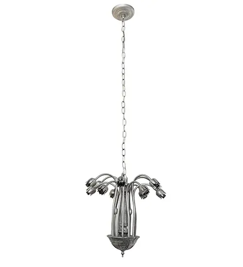 The Gray Tiffany Pond Lily by Meyda Lighting - Image 11