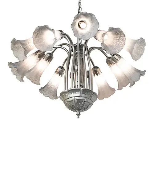 The Gray Tiffany Pond Lily by Meyda Lighting - Image 6
