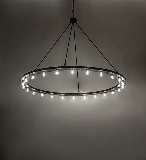 84" Wide Loxley 24 Light Chandelier