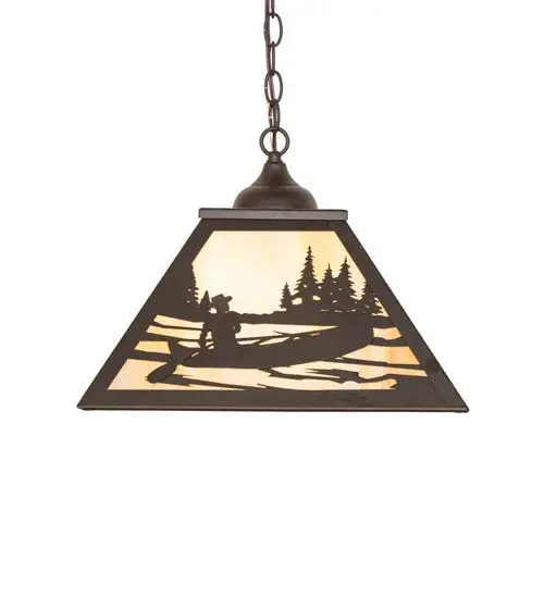 The Meyda Tiffany - Canoe At Lake by Meyda Lighting - Image 5