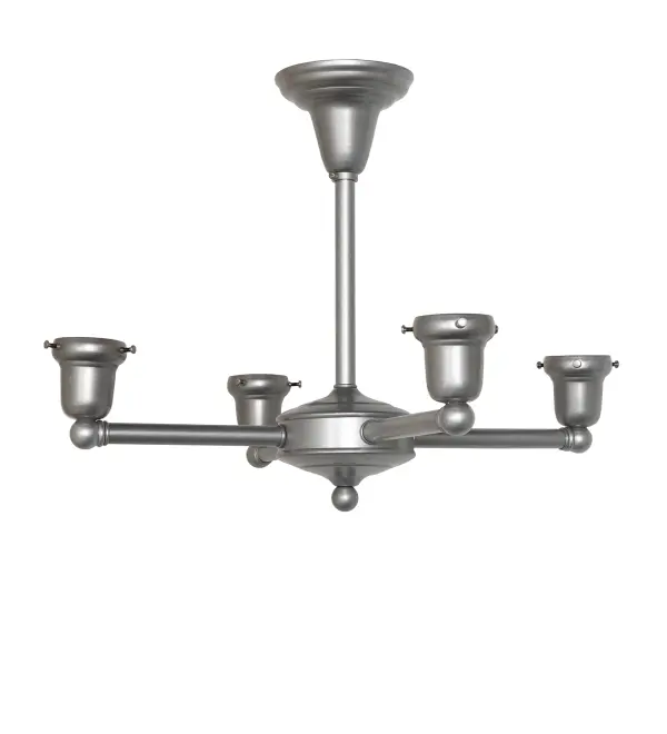 Every Meyda Tiffany item is a unique handcrafted work of art. Natural variations in the wide array of materials that we use to create each Meyda product make every item a masterpiece of its own. Photographs are a general representation of the product. Colors and designs will vary. Collection: Revival Oyster Bay Finish: Light Sandstone Width: 23.00" Height: 16.00" Length: 23.00" Weight: 5.50 lb Number of Bulbs: 4 Maximum Wattage: 60.00 W Bulb Type: A19 Bulb Base: E26 Material: Brass Country of Origin: USA Safety Rating: Damp