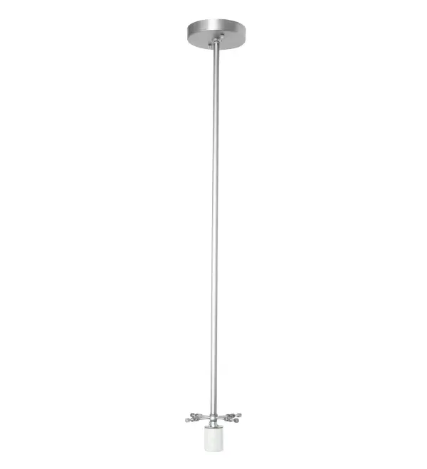 Every Meyda Tiffany item is a unique handcrafted work of art. Natural variations in the wide array of materials that we use to create each Meyda product make every item a masterpiece of its own. Photographs are a general representation of the product. Colors and designs will vary. Collection: Cilindro Finish: Brushed Nickel Width: 5.50" Height: 31.00" Length: 5.50" Weight: 3.00 lb Number of Bulbs: 1 Maximum Wattage: 60.00 W Bulb Type: A19 Bulb Base: E26 Material: Brass Country of Origin: USA Safety Rating: Damp