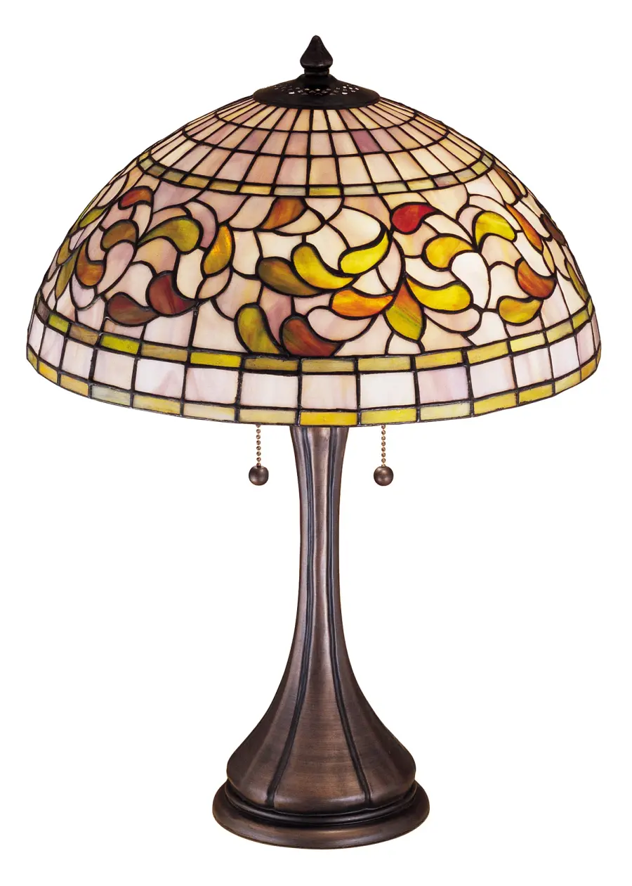 The Meyda Tiffany - Tiffany Turning Leaf by Meyda Lighting
