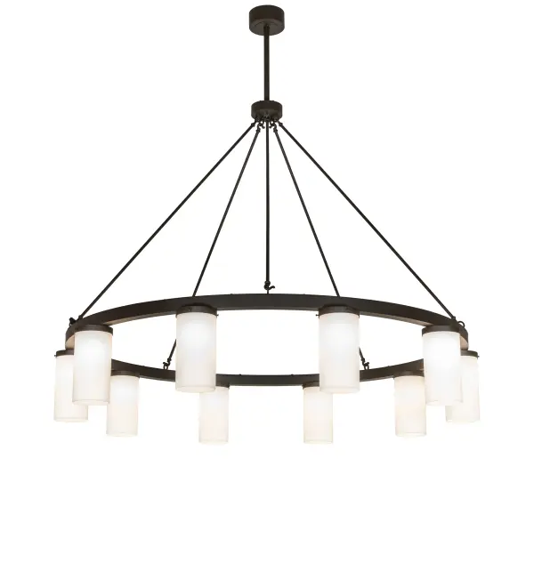Every Meyda Tiffany item is a unique handcrafted work of art. Natural variations in the wide array of materials that we use to create each Meyda product make every item a masterpiece of its own. Photographs are a general representation of the product. Colors and designs will vary. Collection: Loxley Finish: Oil Rubbed Bronze Glass: Statuario Idalight Width: 76.00" Height: 80.00" Length: 76.00" Weight: 95.00 lb Number of Bulbs: 10 Maximum Wattage: 12.00 W Bulb Type: A19 Bulb Base: E26 Light Source: LED Material: Steel Country of Origin: USA Safety Rating: Damp LED
