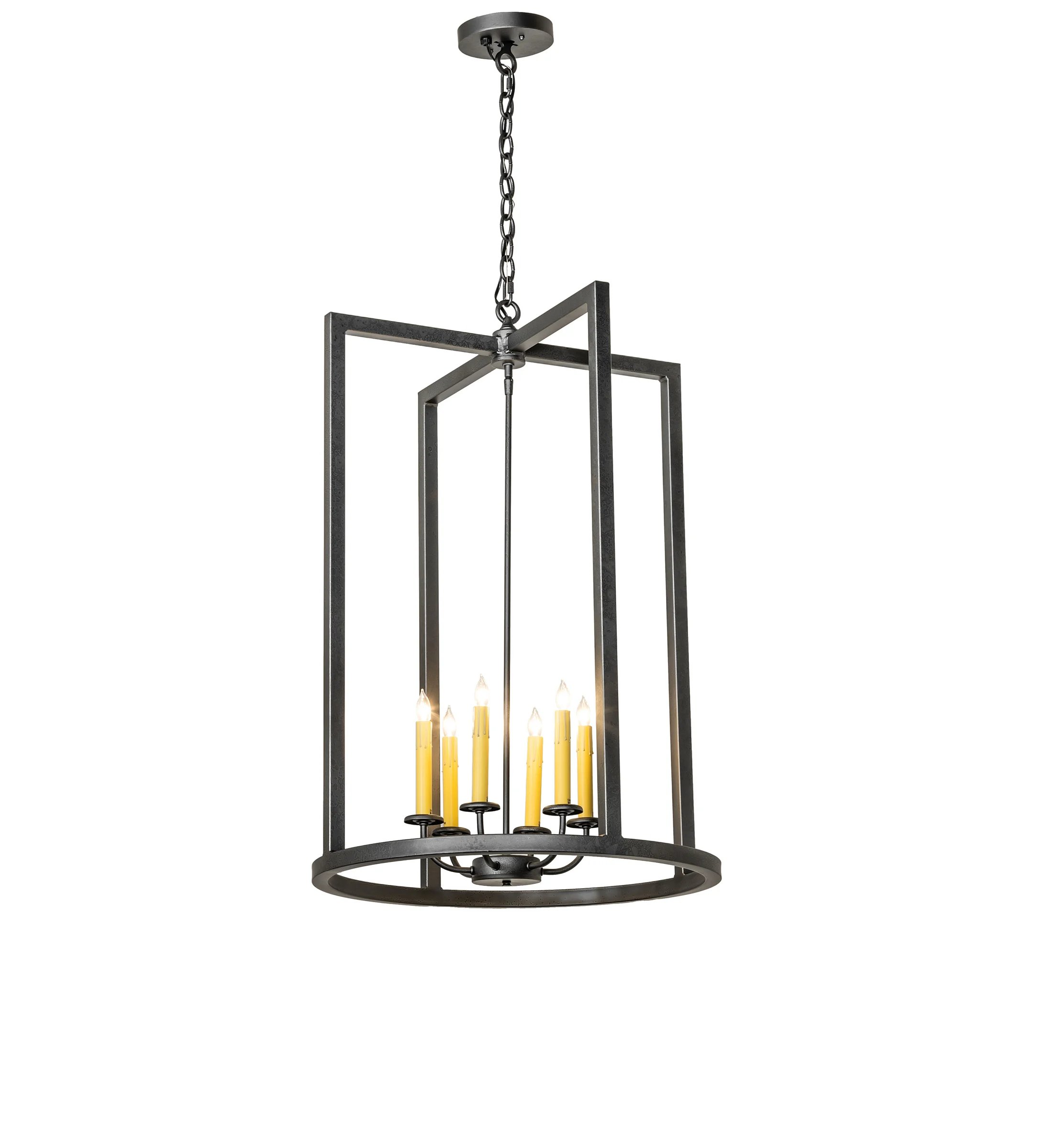 24" Wide Porte Tournante Pendant