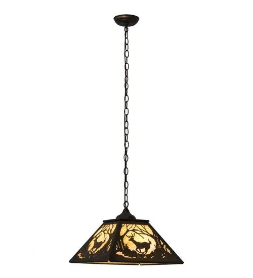 The Meyda Tiffany - Deer At Dawn by Meyda Lighting - Image 10